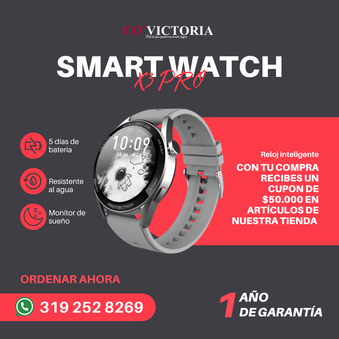 Reloj inteligente X3 PRO