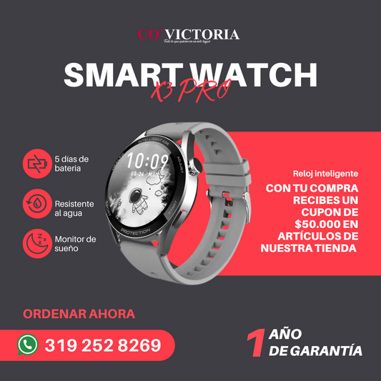 Reloj inteligente X3 PRO