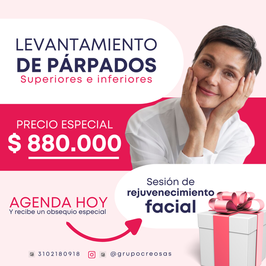 Levantamiento de párpados superiores e inferiores