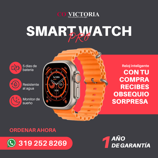 Reloj Inteligente T900 Ultra DOBLE PULSO
